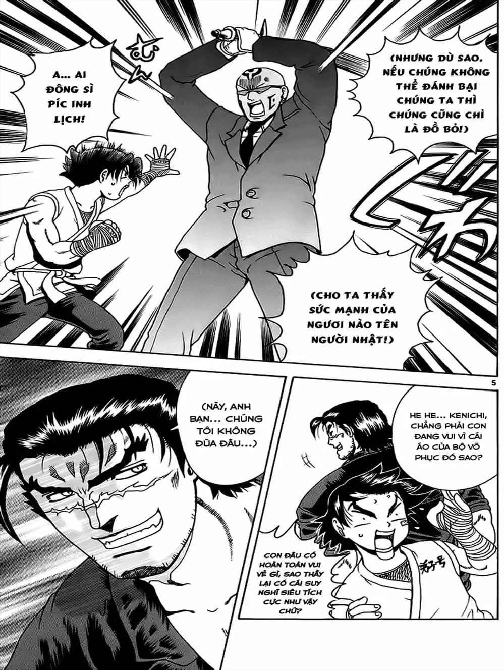 Truyện Tranh Kenichi Võ Sĩ Mạnh Nhất - History’s Strongest Disciple Kenichi trang 5