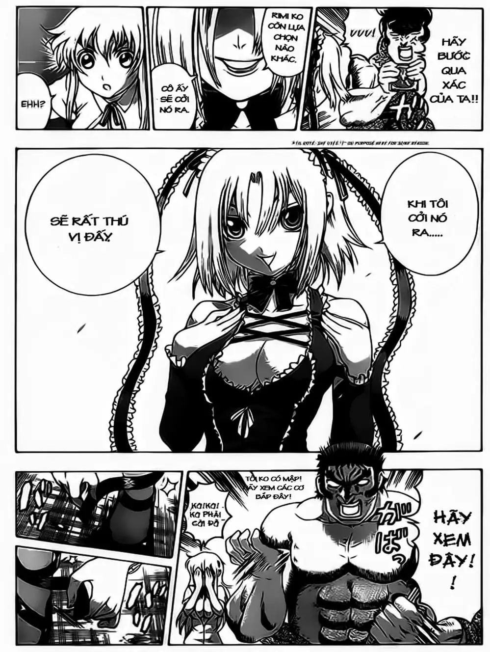 Truyện Tranh Kenichi Võ Sĩ Mạnh Nhất - History’s Strongest Disciple Kenichi trang 5