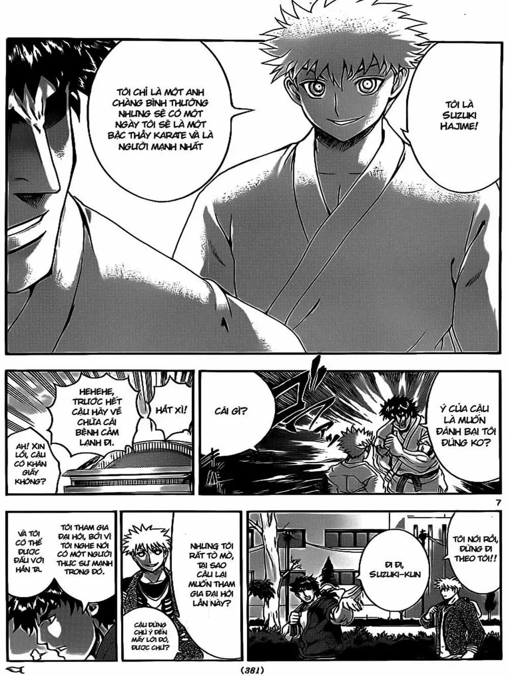 Truyện Tranh Kenichi Võ Sĩ Mạnh Nhất - History’s Strongest Disciple Kenichi trang 5