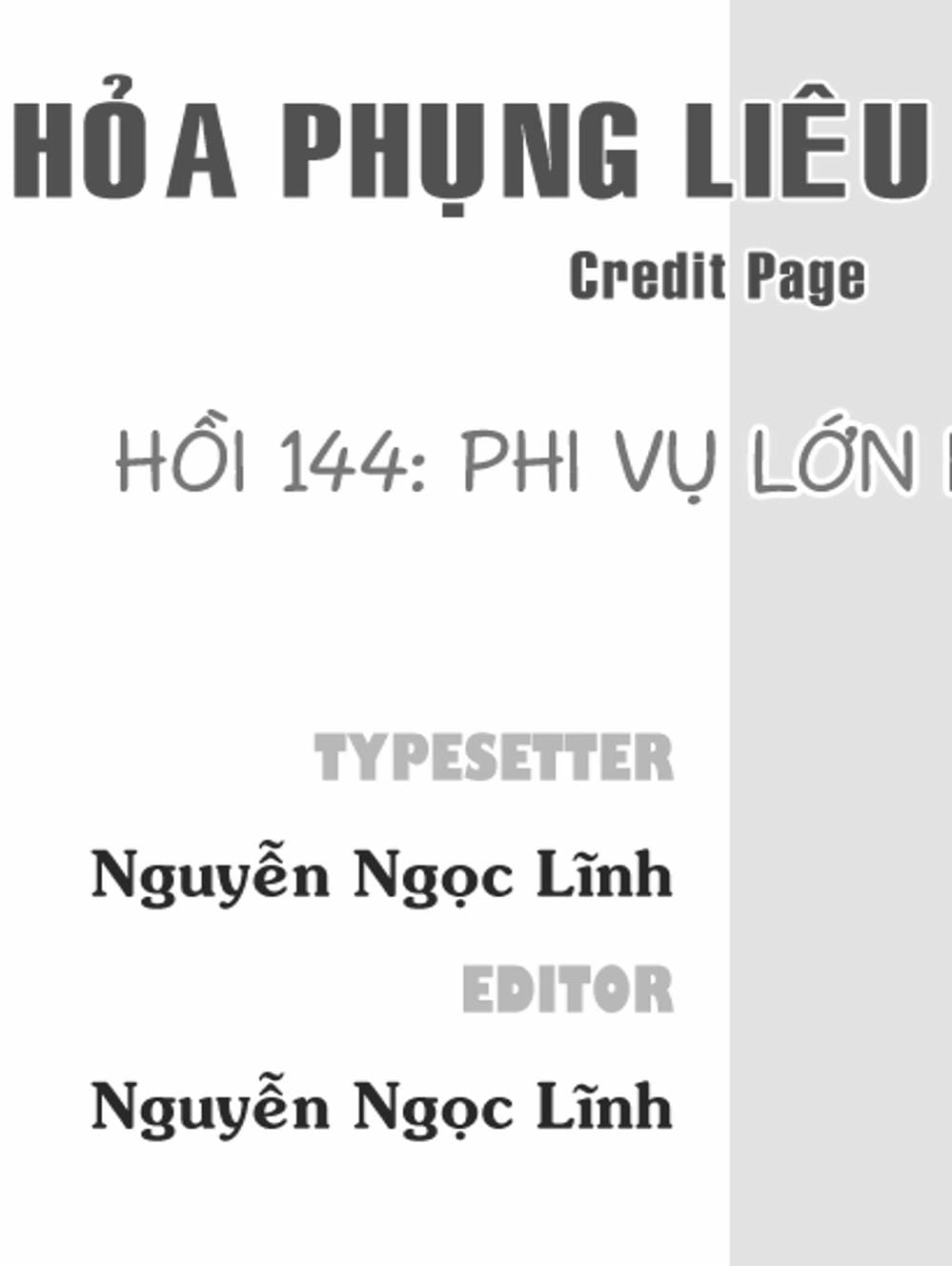 Truyện Tranh Hỏa Phụng Liêu Nguyên trang 3