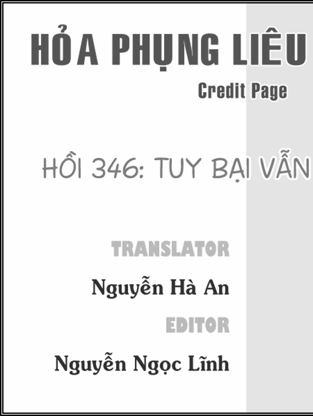 Truyện Tranh Hỏa Phụng Liêu Nguyên trang 3