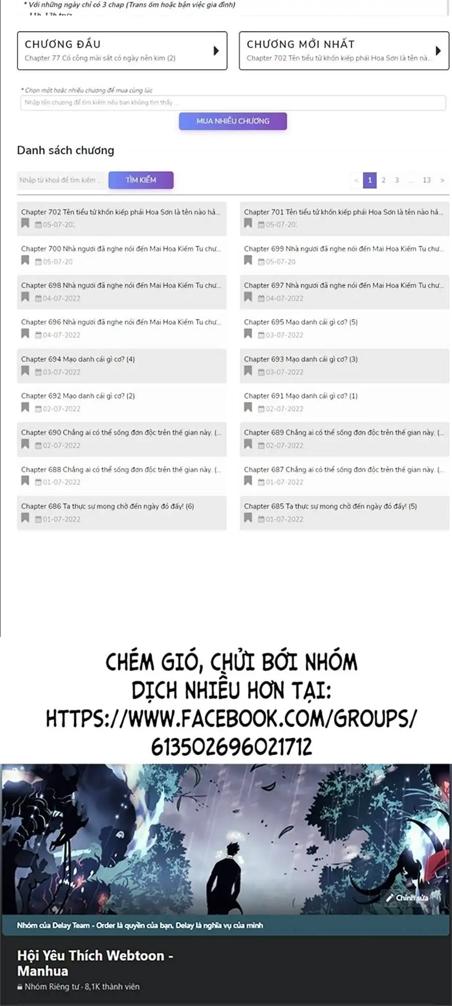 Truyện Tranh Hoa Sơn Tái Khởi trang 6