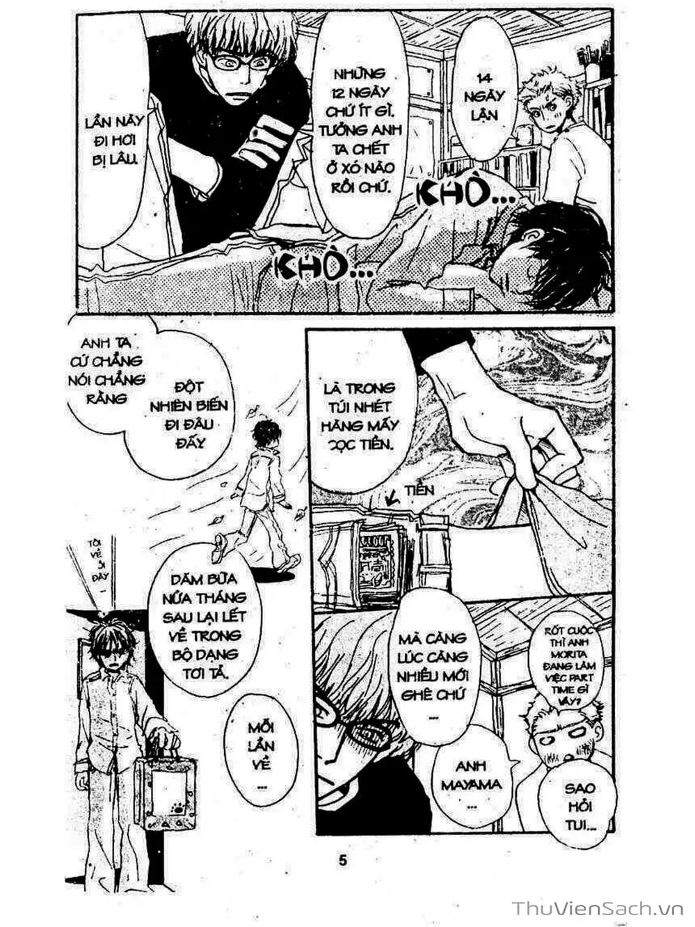 Truyện Tranh Mật Ngọt Của Tuổi Trẻ - Honey And Clover trang 5