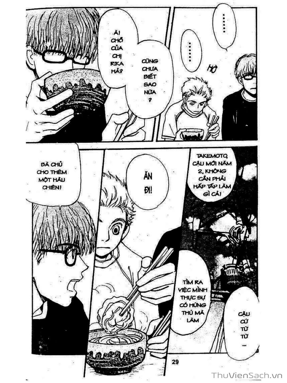 Truyện Tranh Mật Ngọt Của Tuổi Trẻ - Honey And Clover trang 5