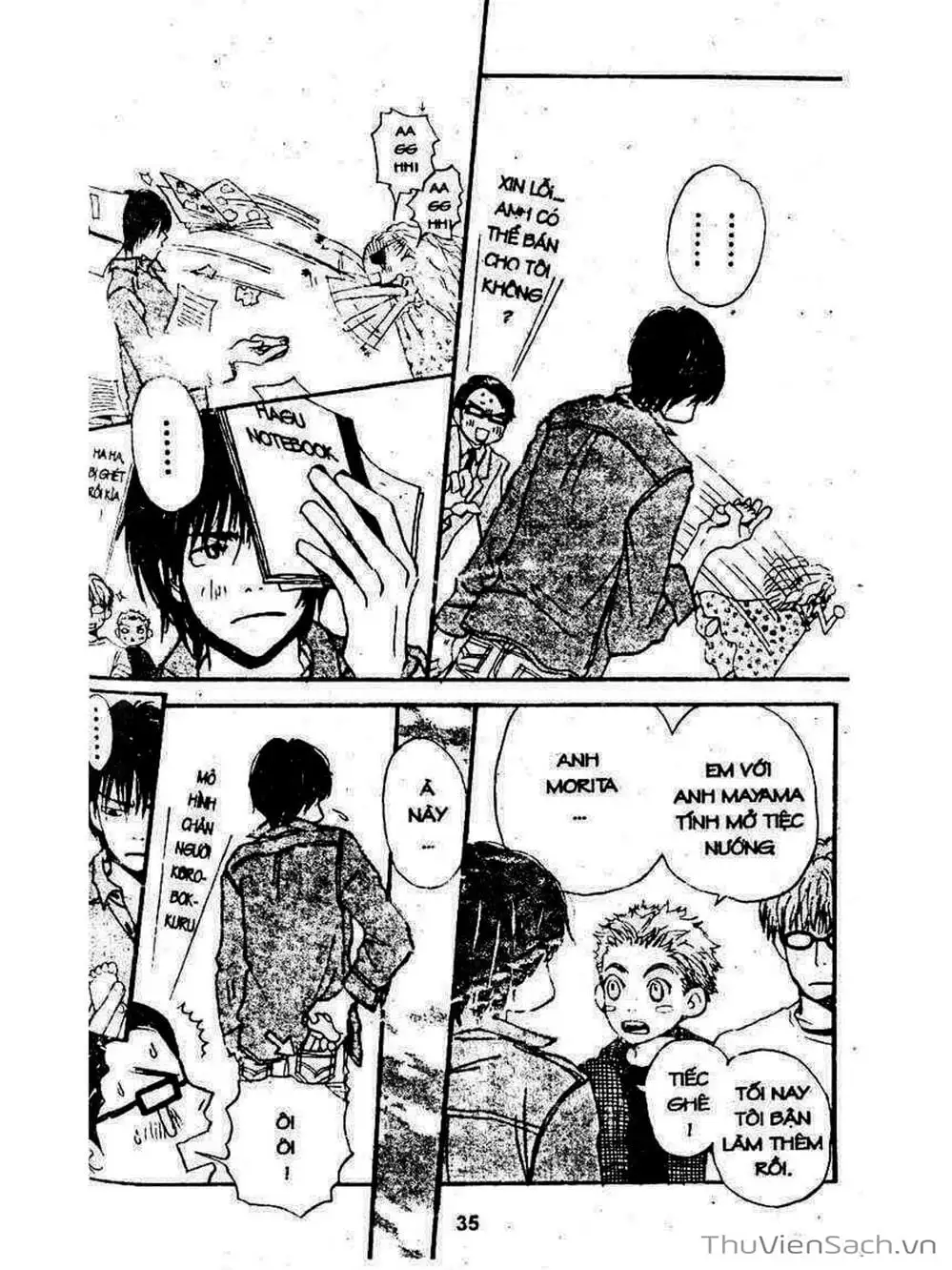 Truyện Tranh Mật Ngọt Của Tuổi Trẻ - Honey And Clover trang 5