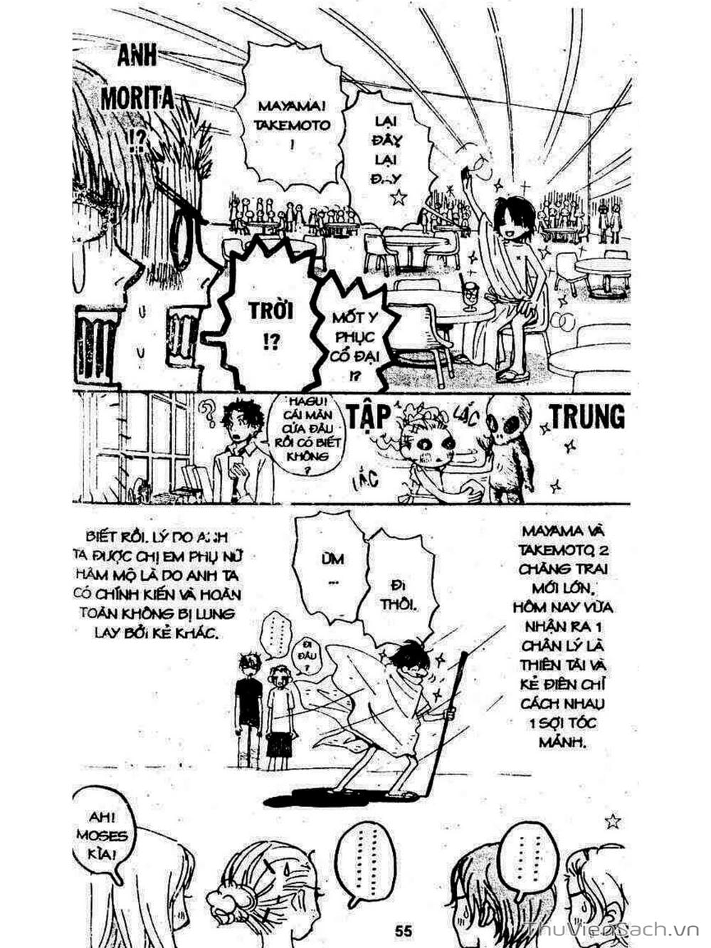 Truyện Tranh Mật Ngọt Của Tuổi Trẻ - Honey And Clover trang 5