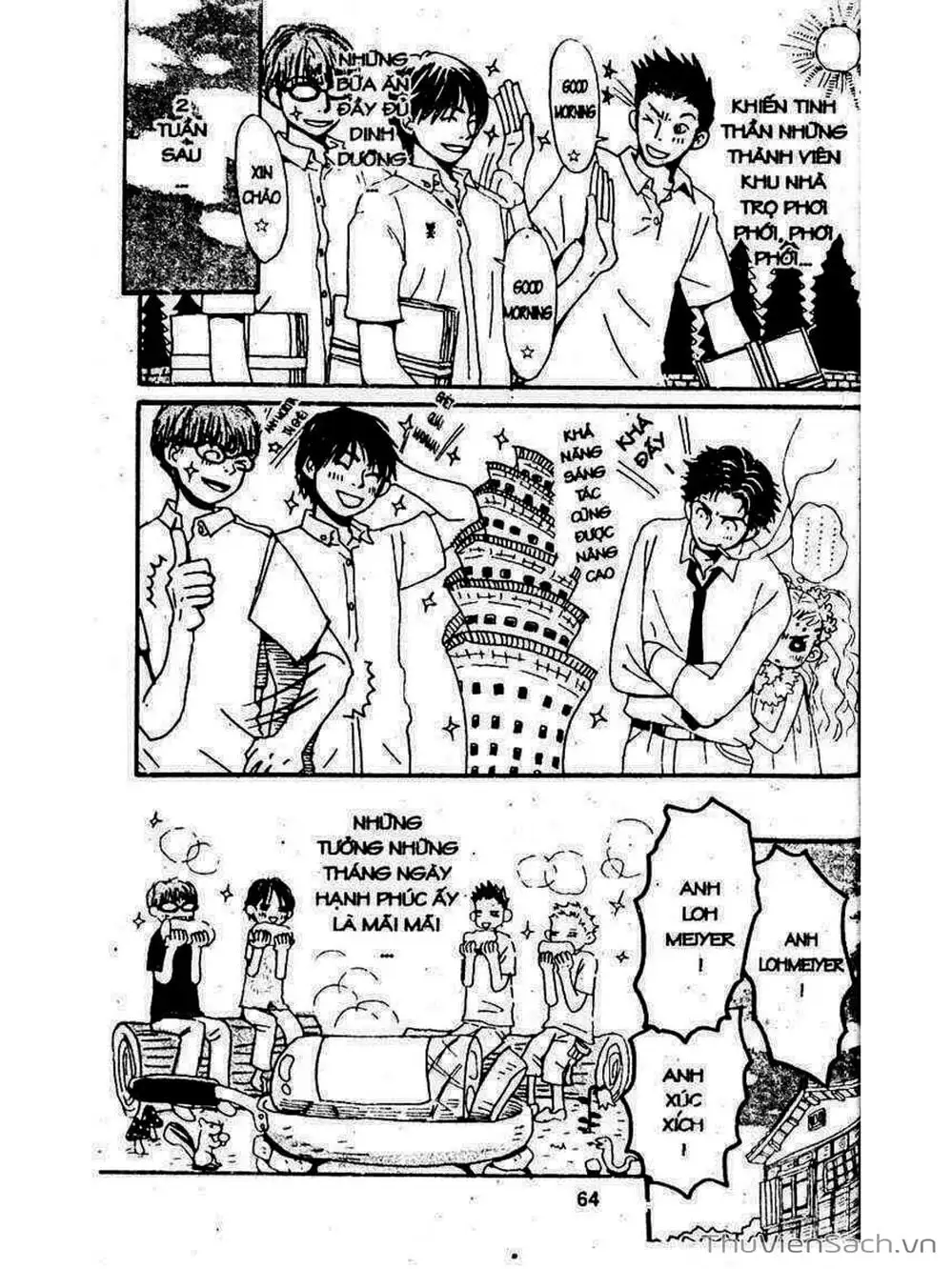 Truyện Tranh Mật Ngọt Của Tuổi Trẻ - Honey And Clover trang 5