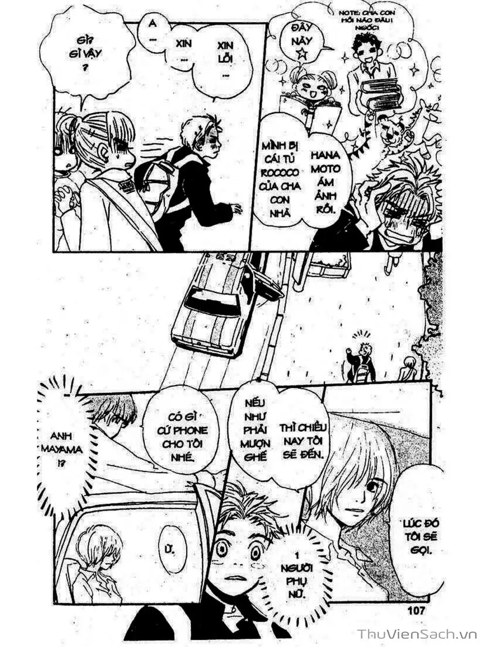 Truyện Tranh Mật Ngọt Của Tuổi Trẻ - Honey And Clover trang 5