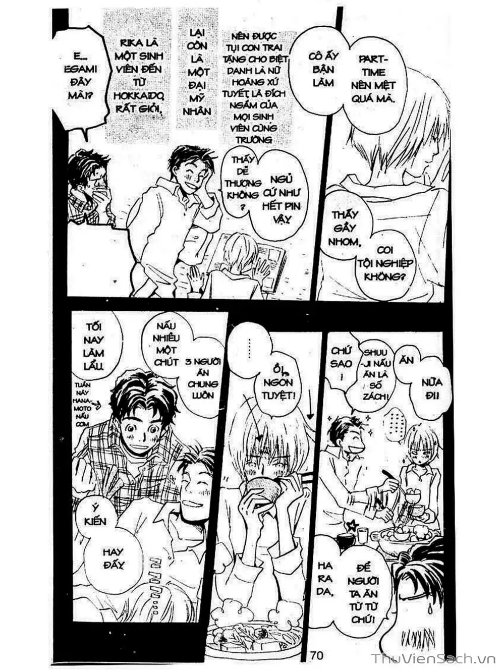 Truyện Tranh Mật Ngọt Của Tuổi Trẻ - Honey And Clover trang 5