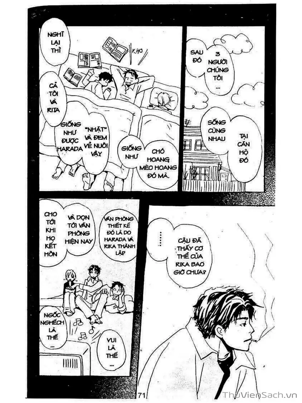 Truyện Tranh Mật Ngọt Của Tuổi Trẻ - Honey And Clover trang 5