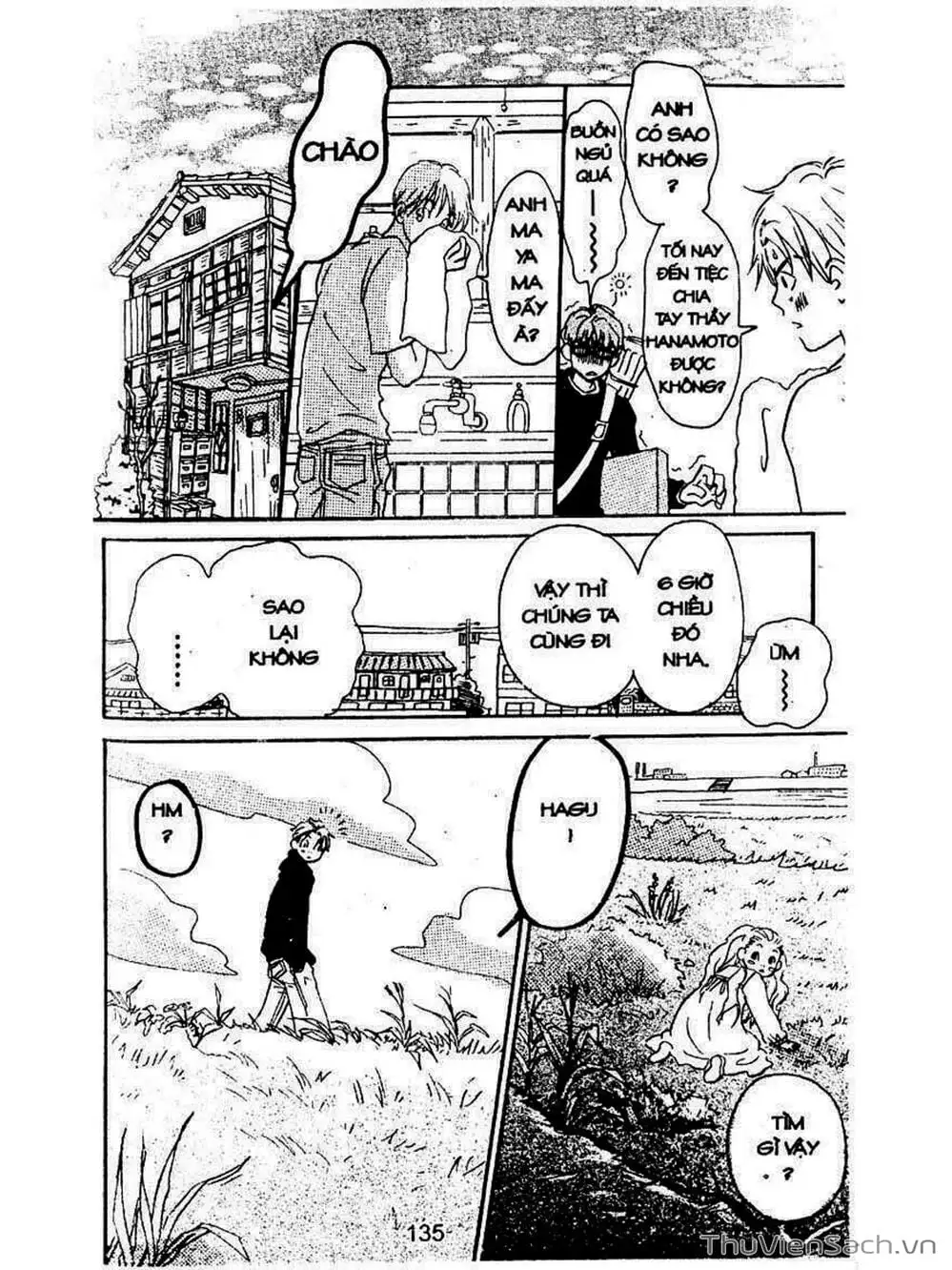 Truyện Tranh Mật Ngọt Của Tuổi Trẻ - Honey And Clover trang 5