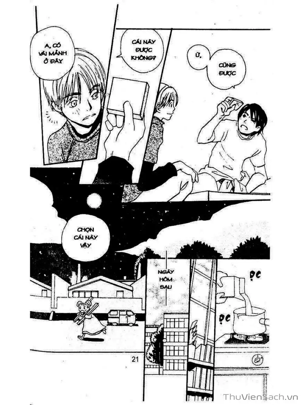 Truyện Tranh Mật Ngọt Của Tuổi Trẻ - Honey And Clover trang 5