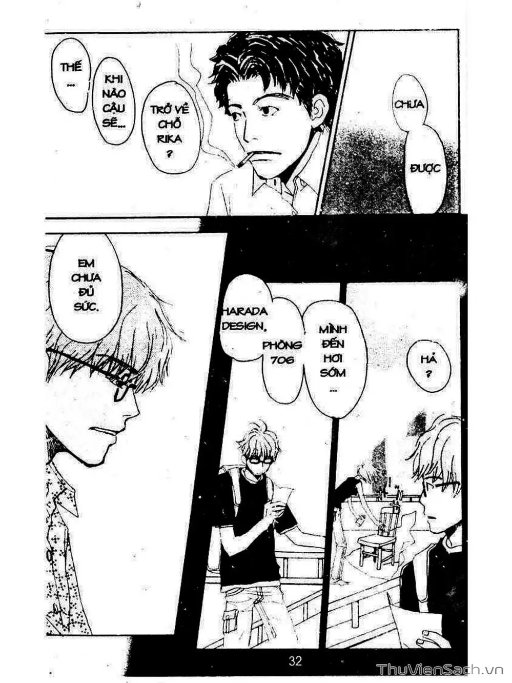 Truyện Tranh Mật Ngọt Của Tuổi Trẻ - Honey And Clover trang 5