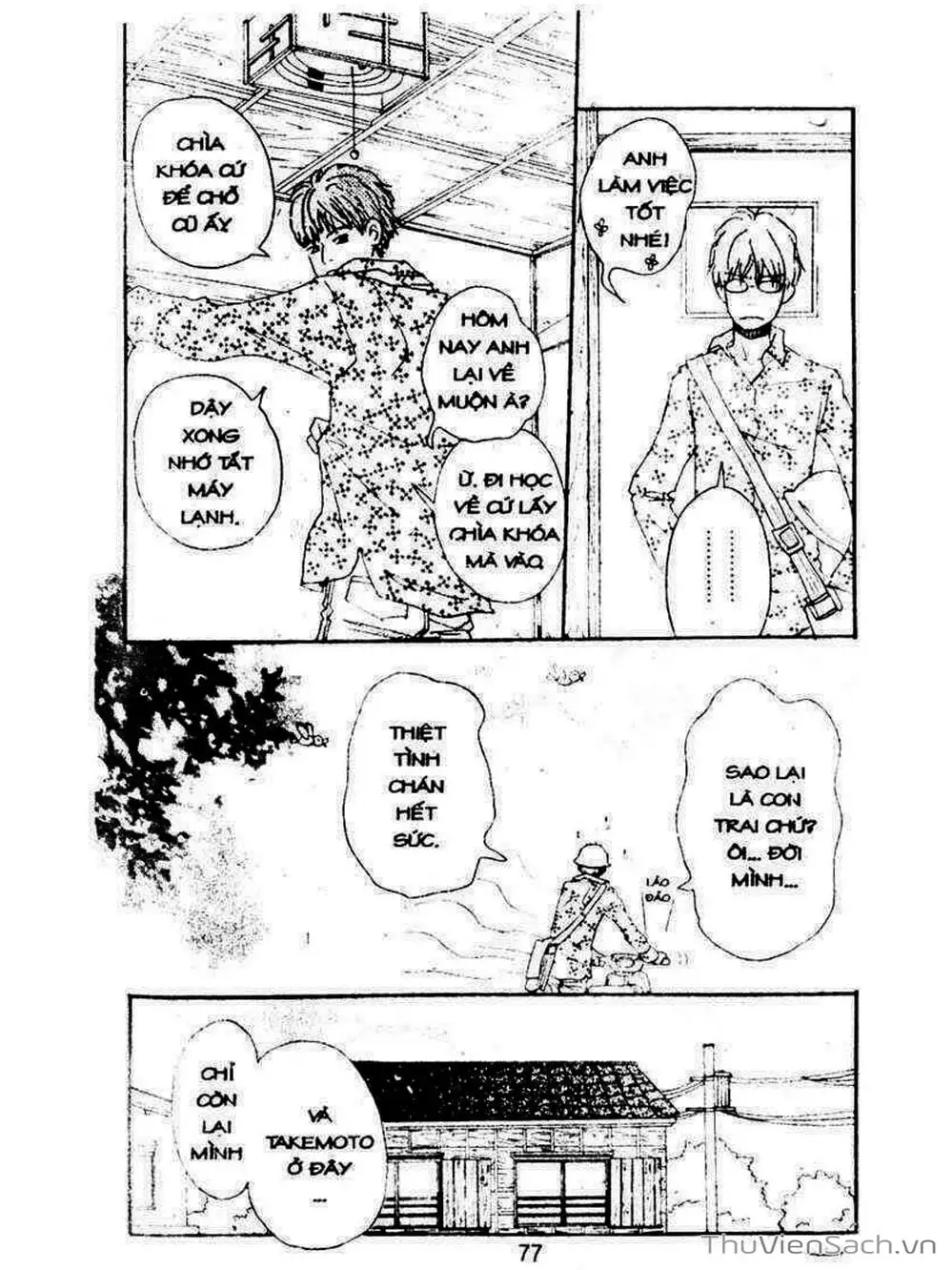 Truyện Tranh Mật Ngọt Của Tuổi Trẻ - Honey And Clover trang 5