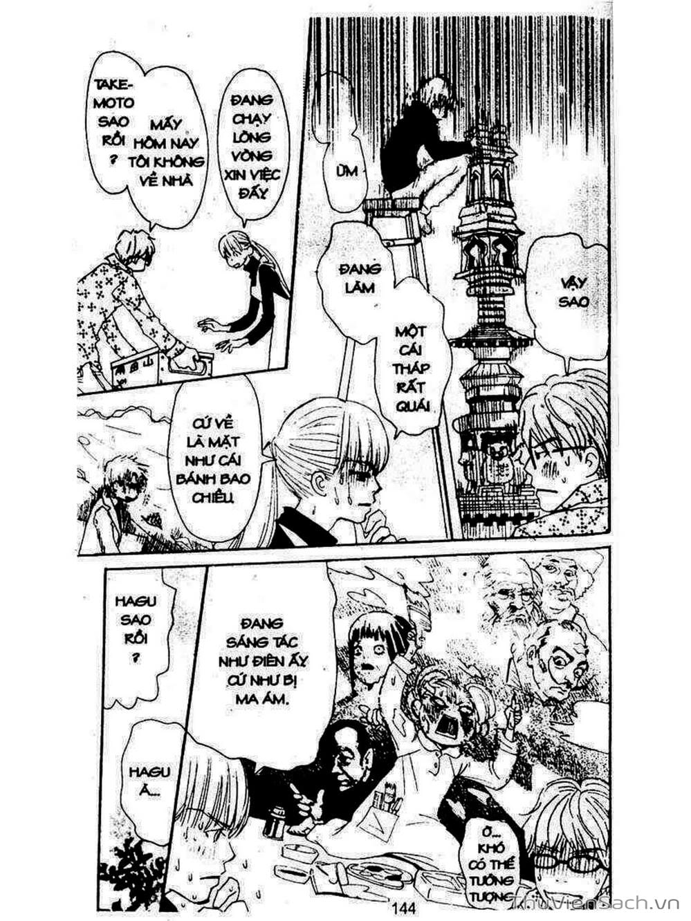 Truyện Tranh Mật Ngọt Của Tuổi Trẻ - Honey And Clover trang 5