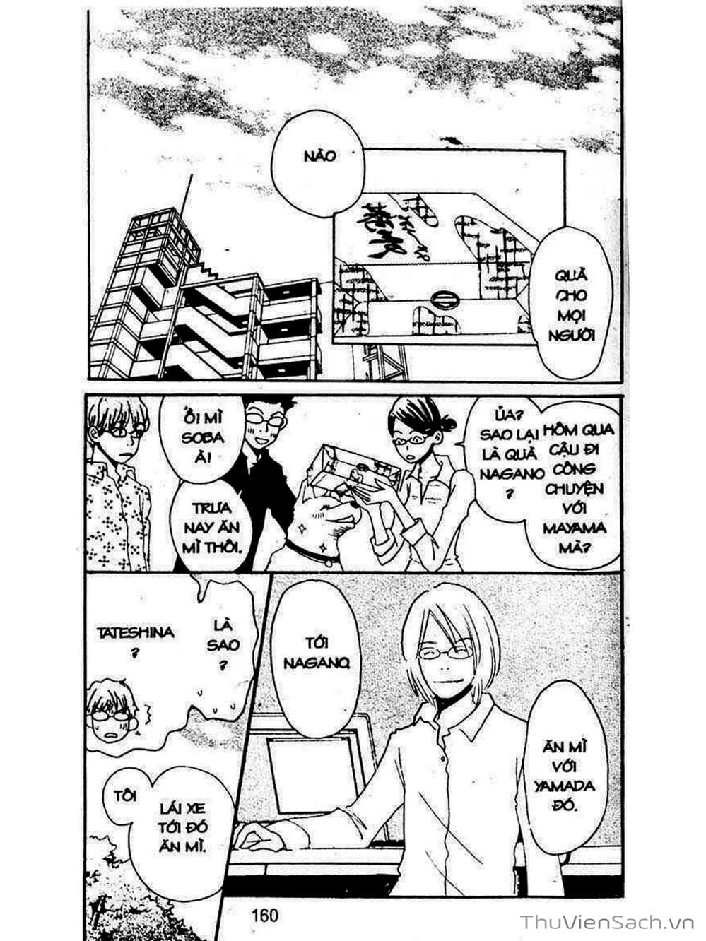 Truyện Tranh Mật Ngọt Của Tuổi Trẻ - Honey And Clover trang 5