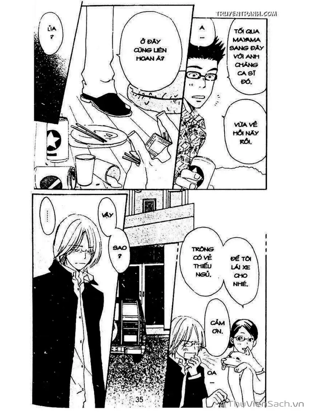 Truyện Tranh Mật Ngọt Của Tuổi Trẻ - Honey And Clover trang 5