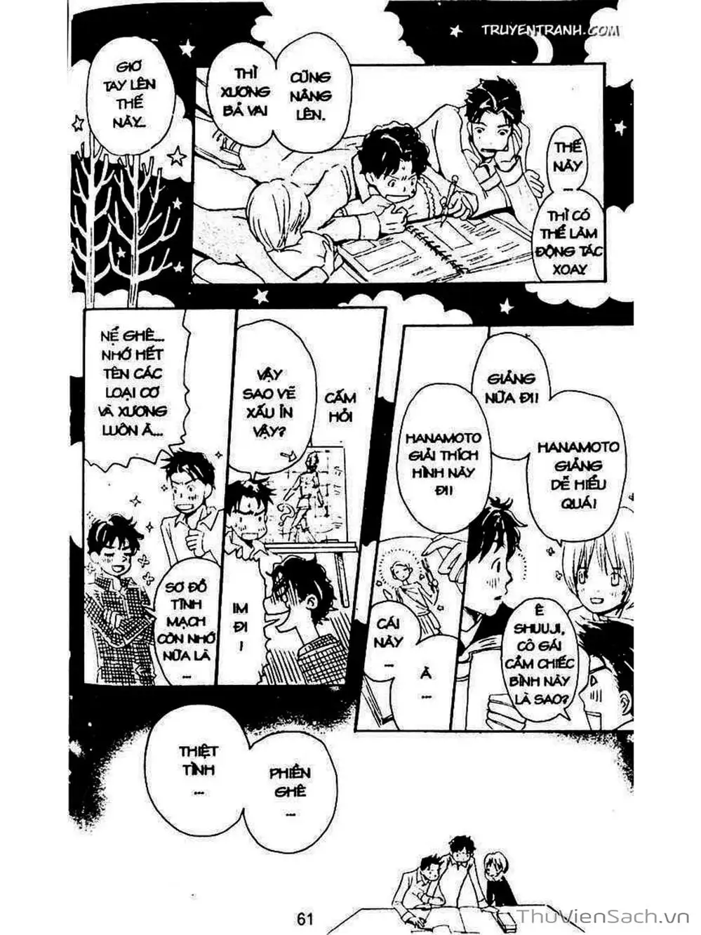 Truyện Tranh Mật Ngọt Của Tuổi Trẻ - Honey And Clover trang 5