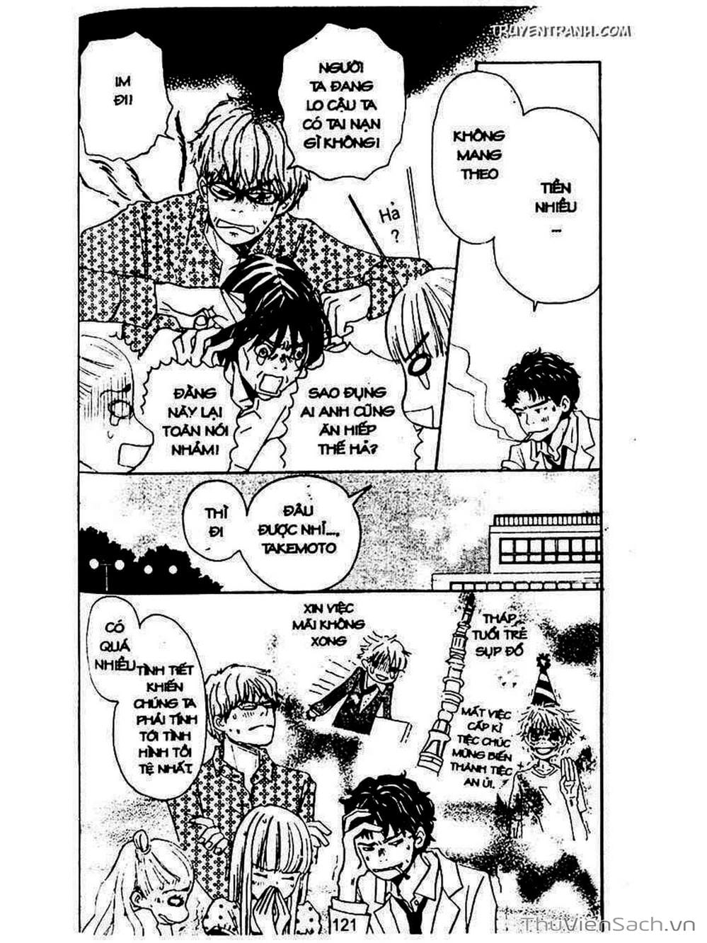 Truyện Tranh Mật Ngọt Của Tuổi Trẻ - Honey And Clover trang 5