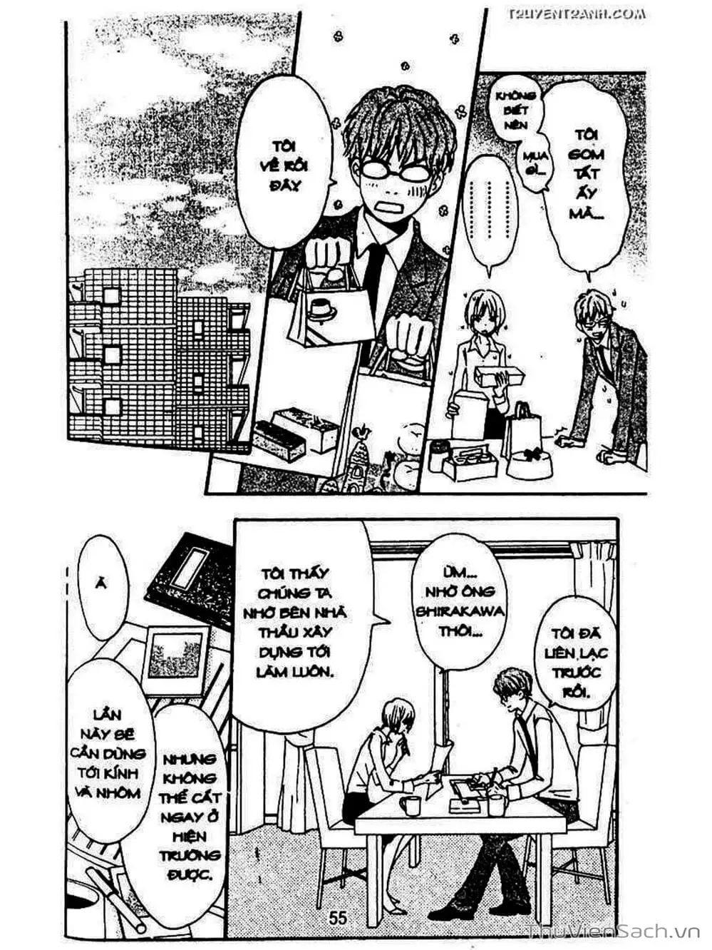 Truyện Tranh Mật Ngọt Của Tuổi Trẻ - Honey And Clover trang 5