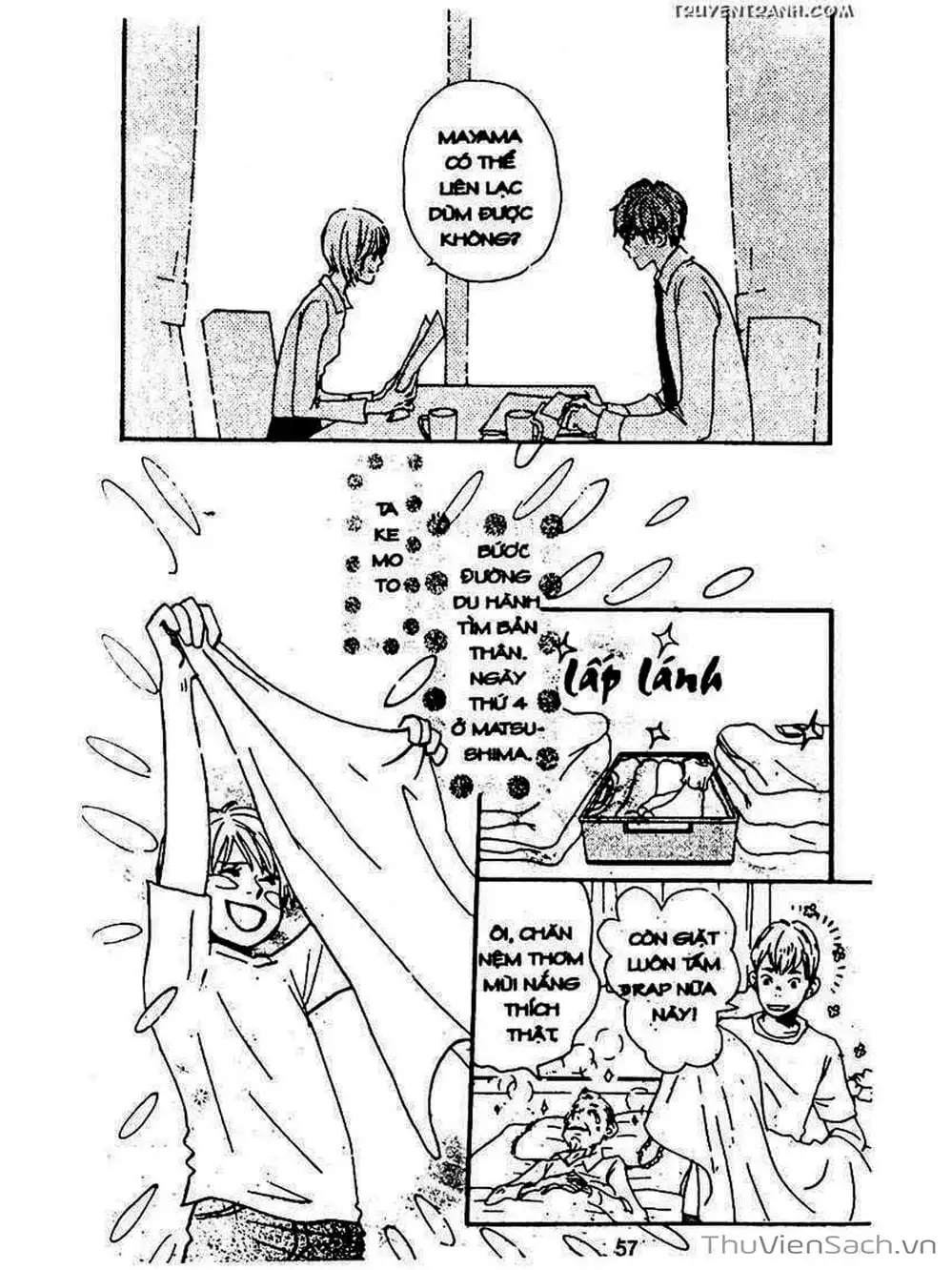 Truyện Tranh Mật Ngọt Của Tuổi Trẻ - Honey And Clover trang 5