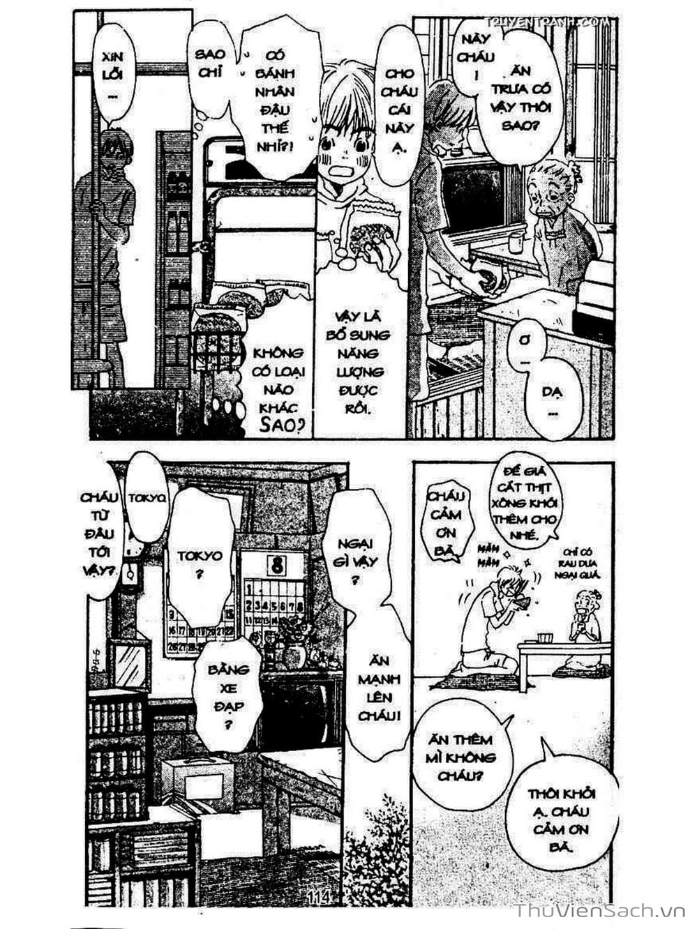 Truyện Tranh Mật Ngọt Của Tuổi Trẻ - Honey And Clover trang 5