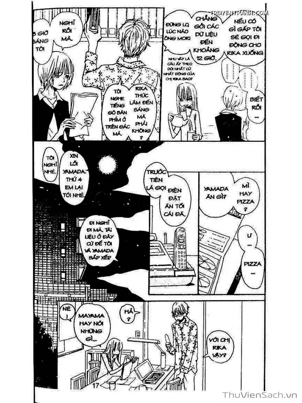 Truyện Tranh Mật Ngọt Của Tuổi Trẻ - Honey And Clover trang 5