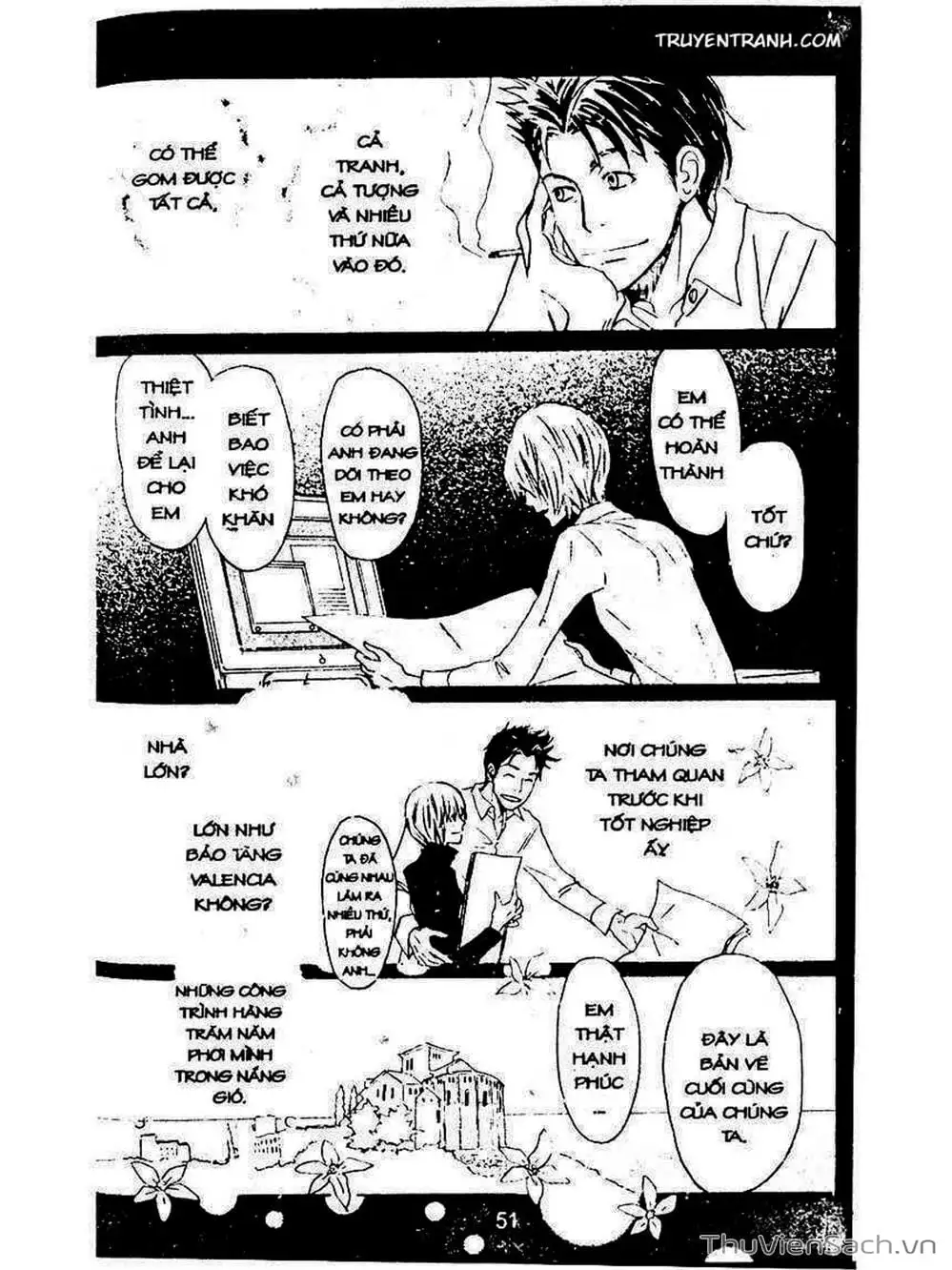 Truyện Tranh Mật Ngọt Của Tuổi Trẻ - Honey And Clover trang 5