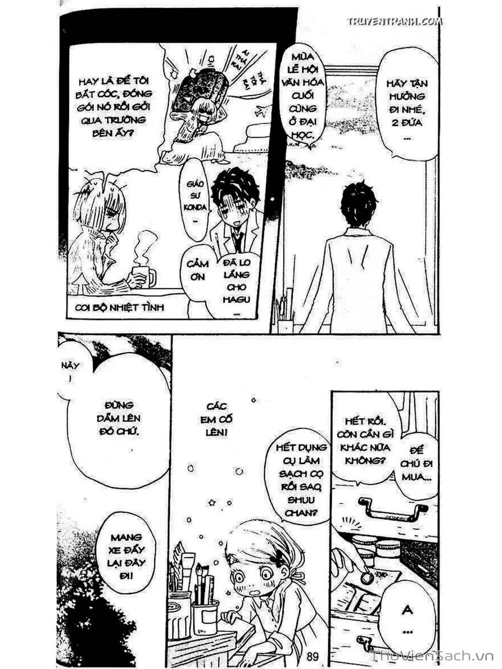 Truyện Tranh Mật Ngọt Của Tuổi Trẻ - Honey And Clover trang 5