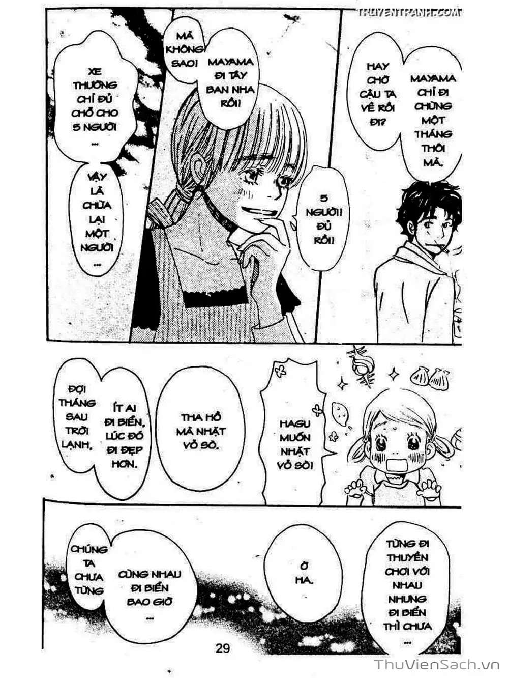 Truyện Tranh Mật Ngọt Của Tuổi Trẻ - Honey And Clover trang 5