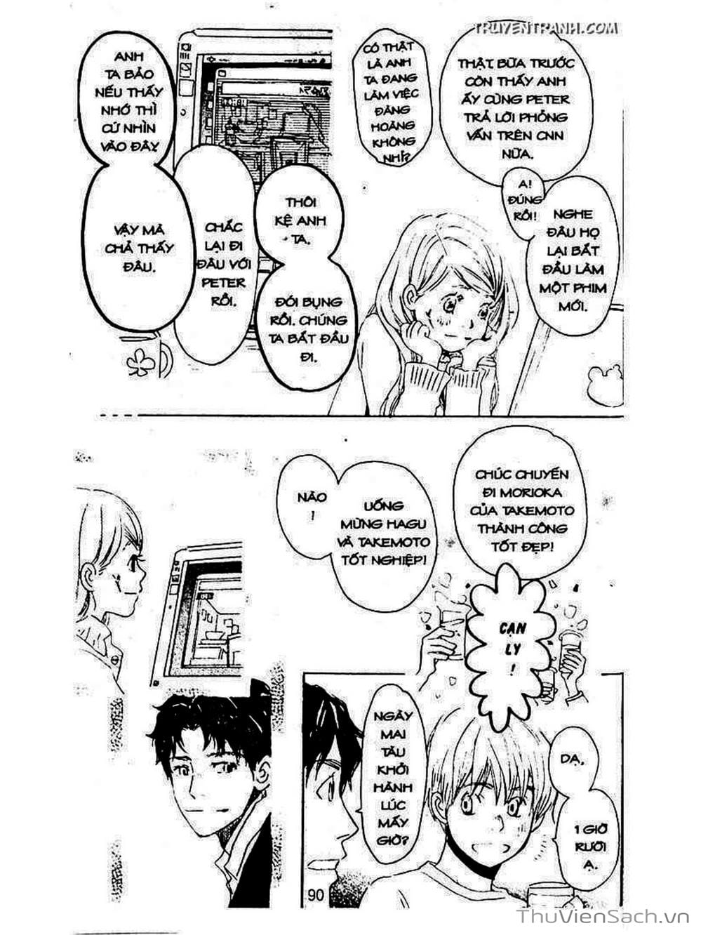 Truyện Tranh Mật Ngọt Của Tuổi Trẻ - Honey And Clover trang 5