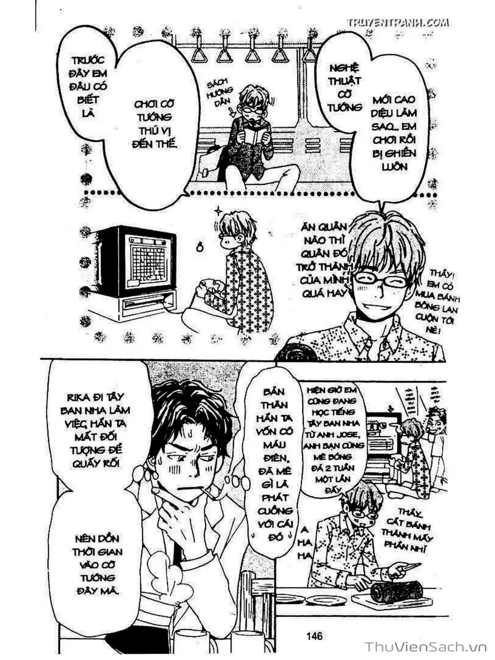 Truyện Tranh Mật Ngọt Của Tuổi Trẻ - Honey And Clover trang 5