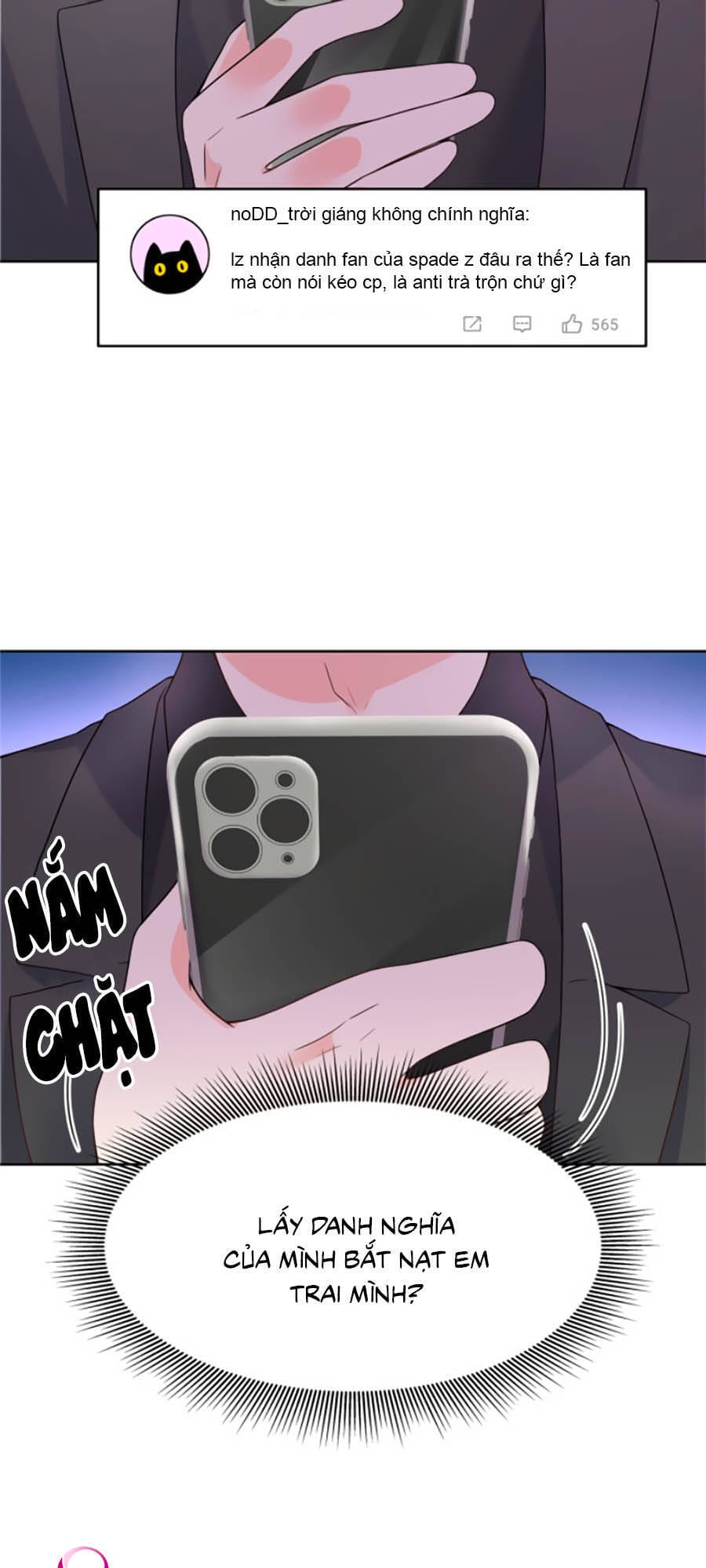 Truyện Tranh Nam Thần Quốc Dân Là Nữ - The National Hotboy Is A Girl trang 6