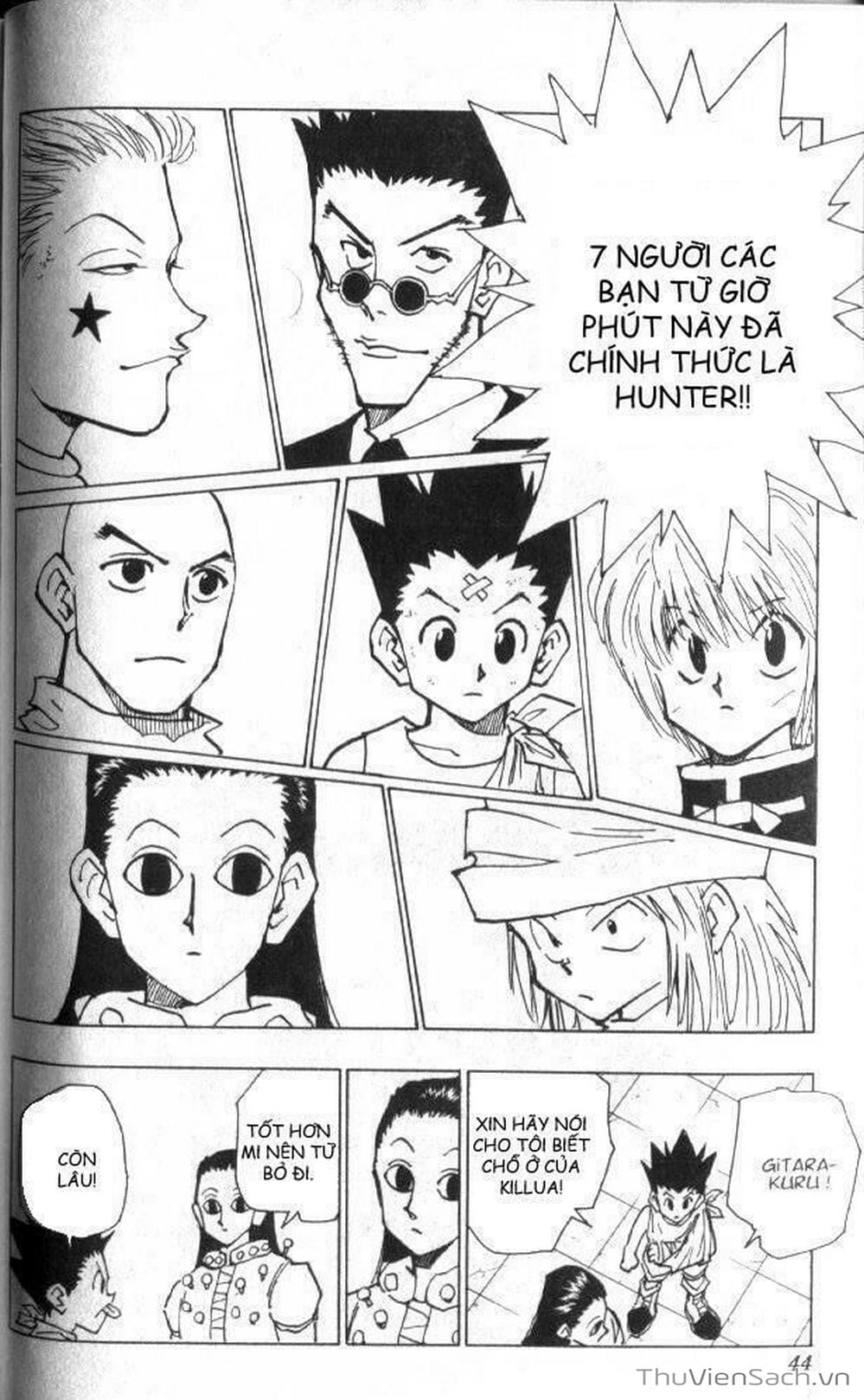 Truyện Tranh Thợ Săn - Hunter X Hunter trang 7