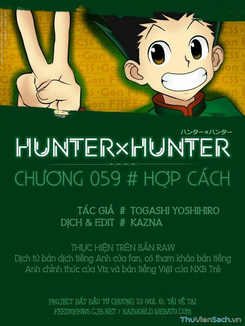 Truyện Tranh Thợ Săn - Hunter X Hunter trang 1170