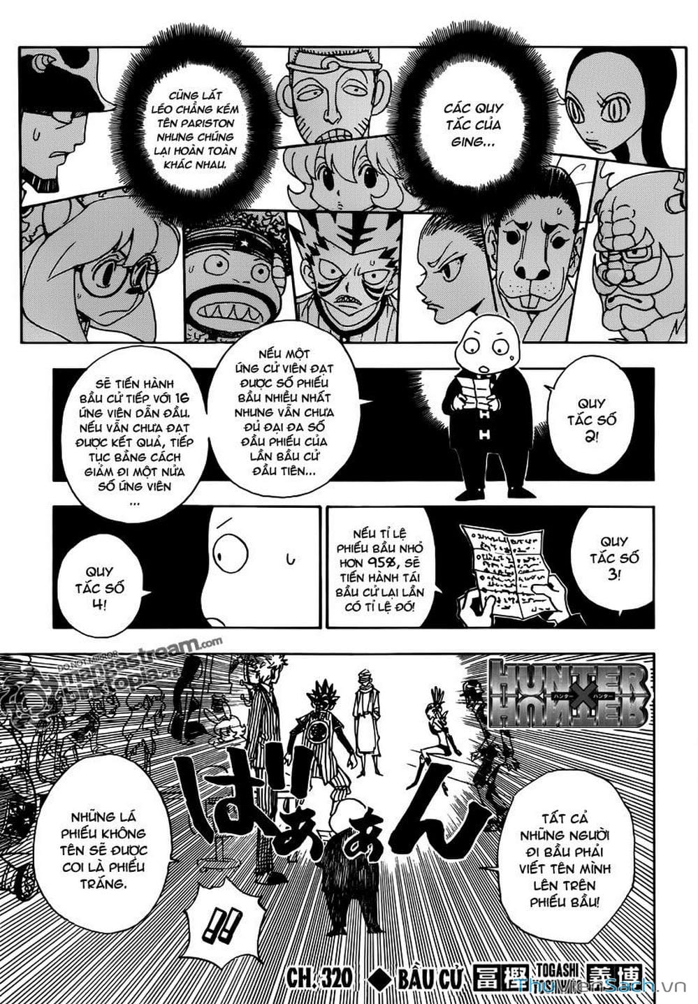 Truyện Tranh Thợ Săn - Hunter X Hunter trang 7