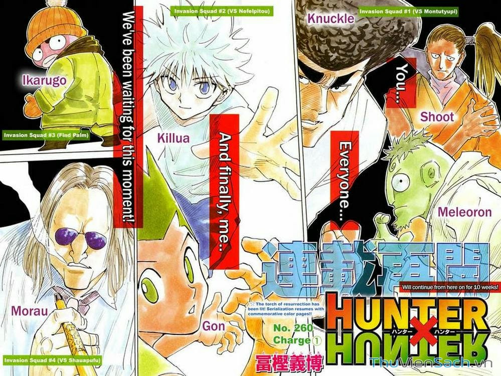 Truyện Tranh Thợ Săn - Hunter X Hunter trang 4624