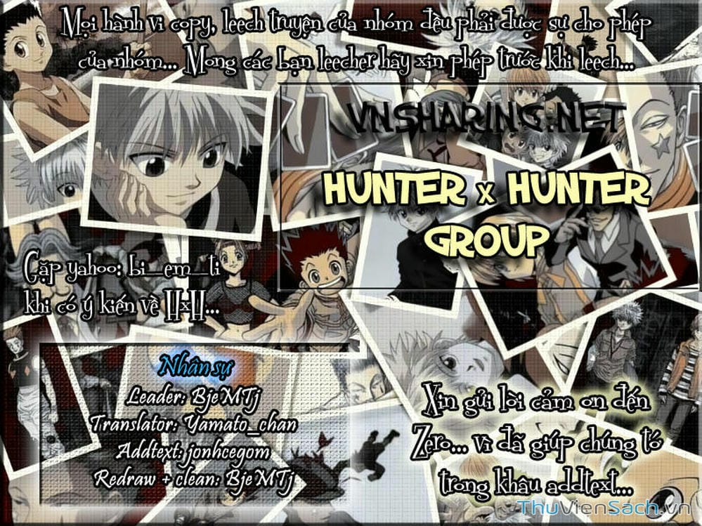 Truyện Tranh Thợ Săn - Hunter X Hunter trang 5530