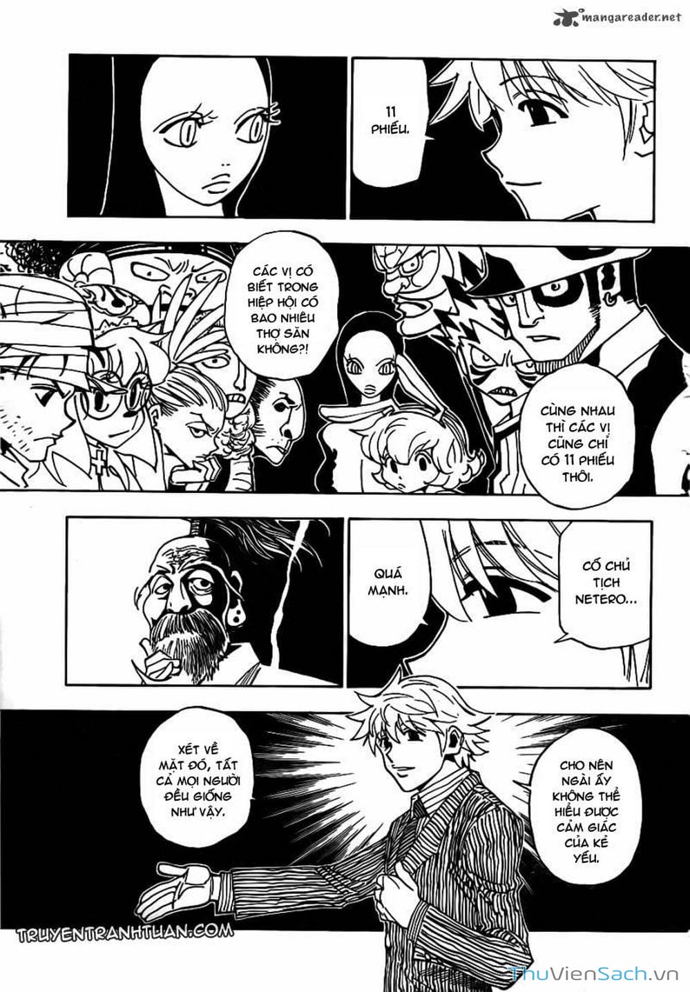 Truyện Tranh Thợ Săn - Hunter X Hunter trang 5643