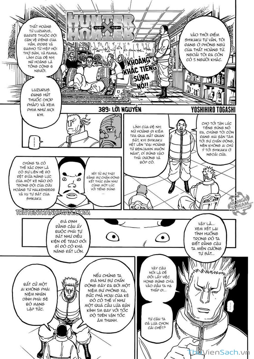 Truyện Tranh Thợ Săn - Hunter X Hunter trang 7
