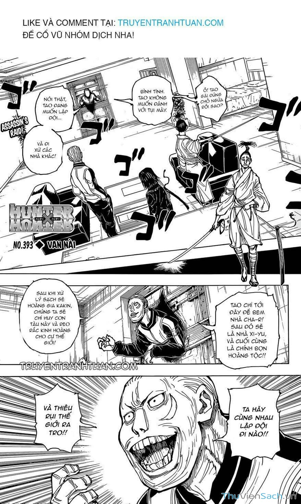 Truyện Tranh Thợ Săn - Hunter X Hunter trang 7