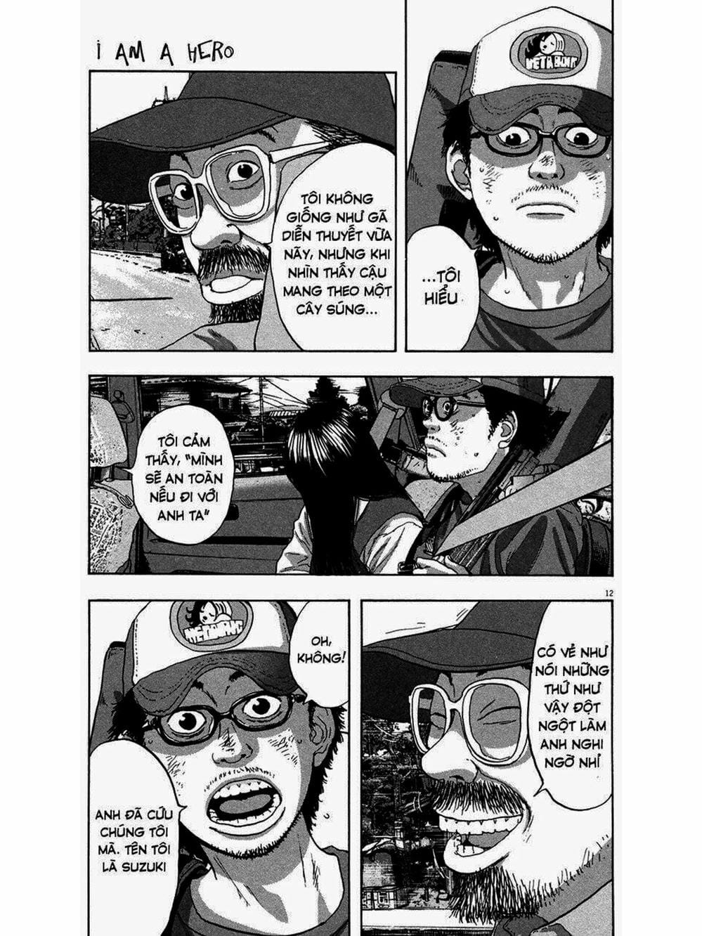 Truyện Tranh Tôi Là Người Hùng - I Am A Hero trang 8
