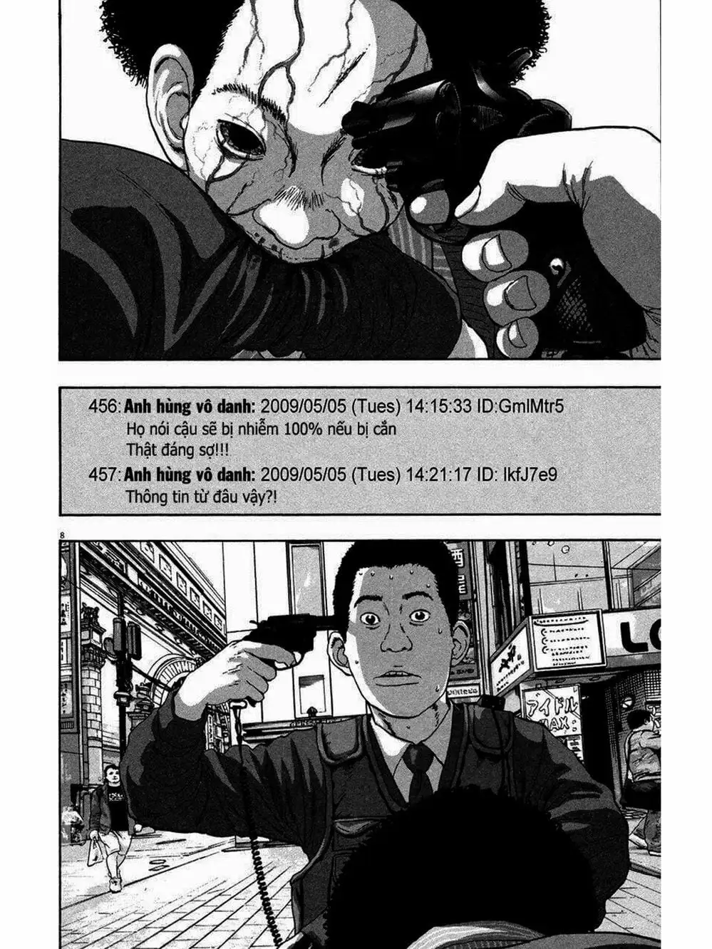 Truyện Tranh Tôi Là Người Hùng - I Am A Hero trang 8