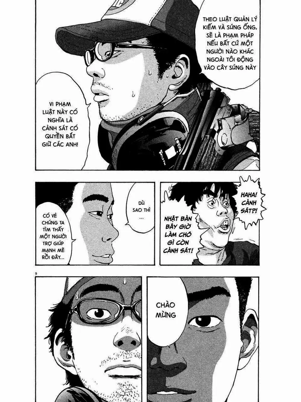 Truyện Tranh Tôi Là Người Hùng - I Am A Hero trang 8