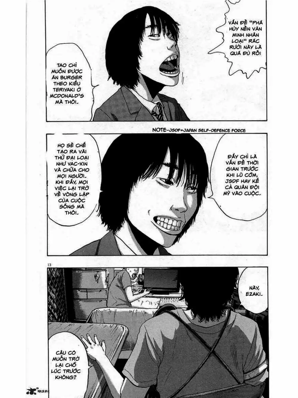 Truyện Tranh Tôi Là Người Hùng - I Am A Hero trang 8