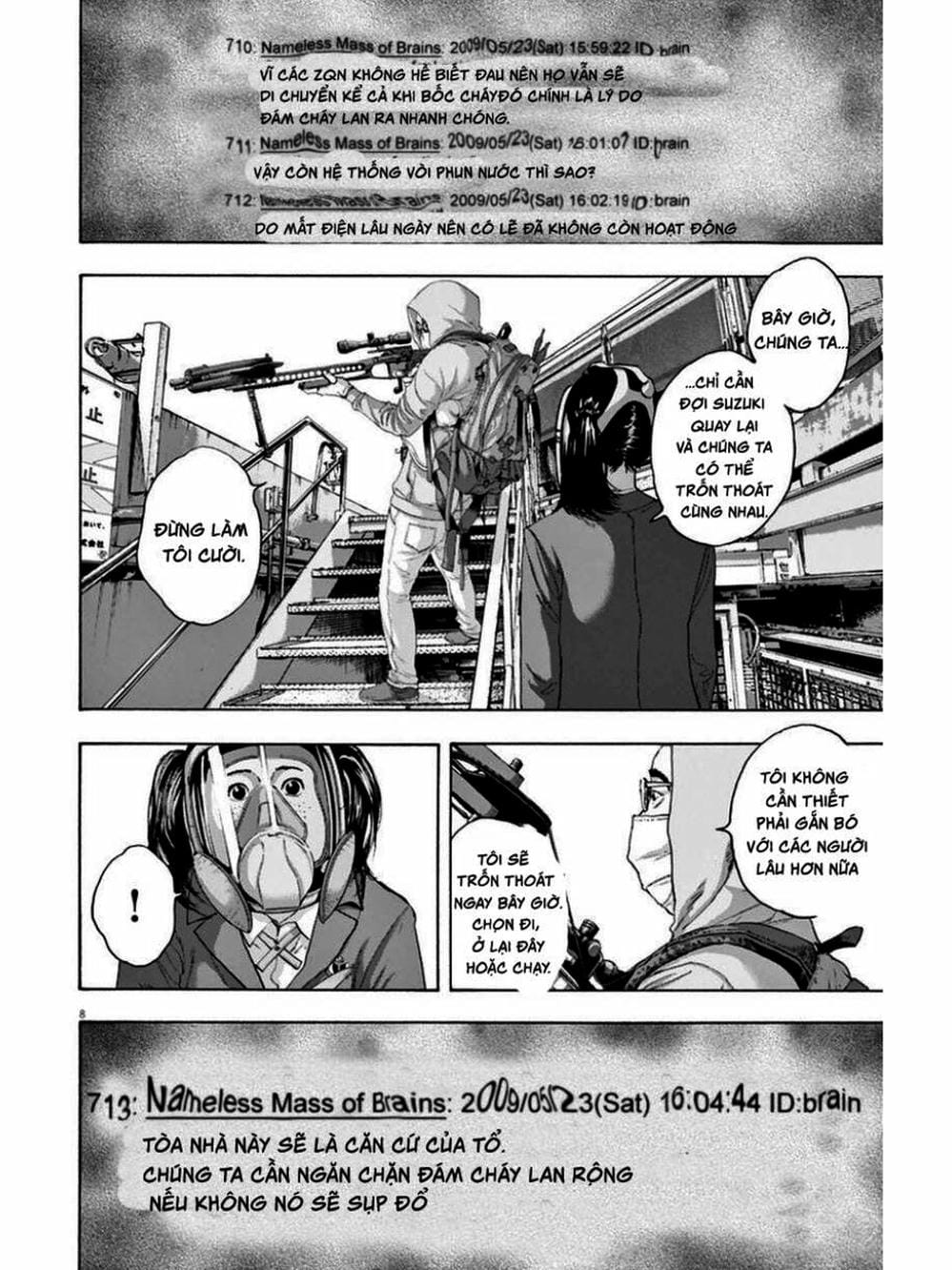 Truyện Tranh Tôi Là Người Hùng - I Am A Hero trang 8