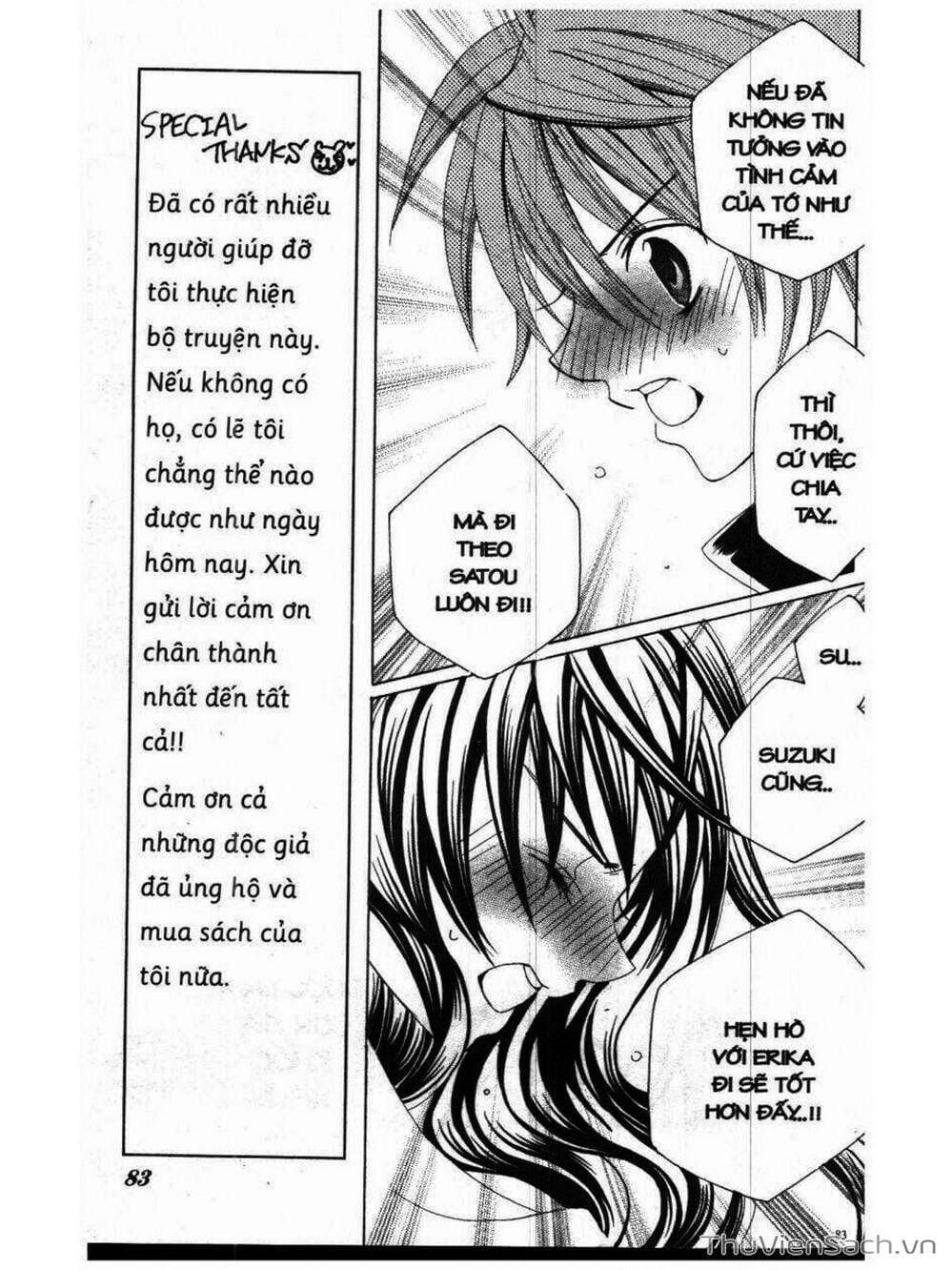 Truyện Tranh Tớ Thích Cậu, Suzuki-Kun!! - I Love You Suzuki trang 3