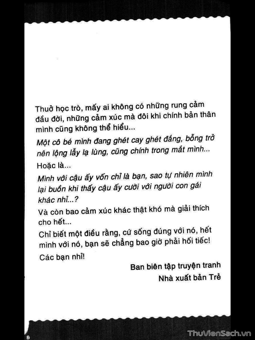 Truyện Tranh Tớ Thích Cậu, Suzuki-Kun!! - I Love You Suzuki trang 3