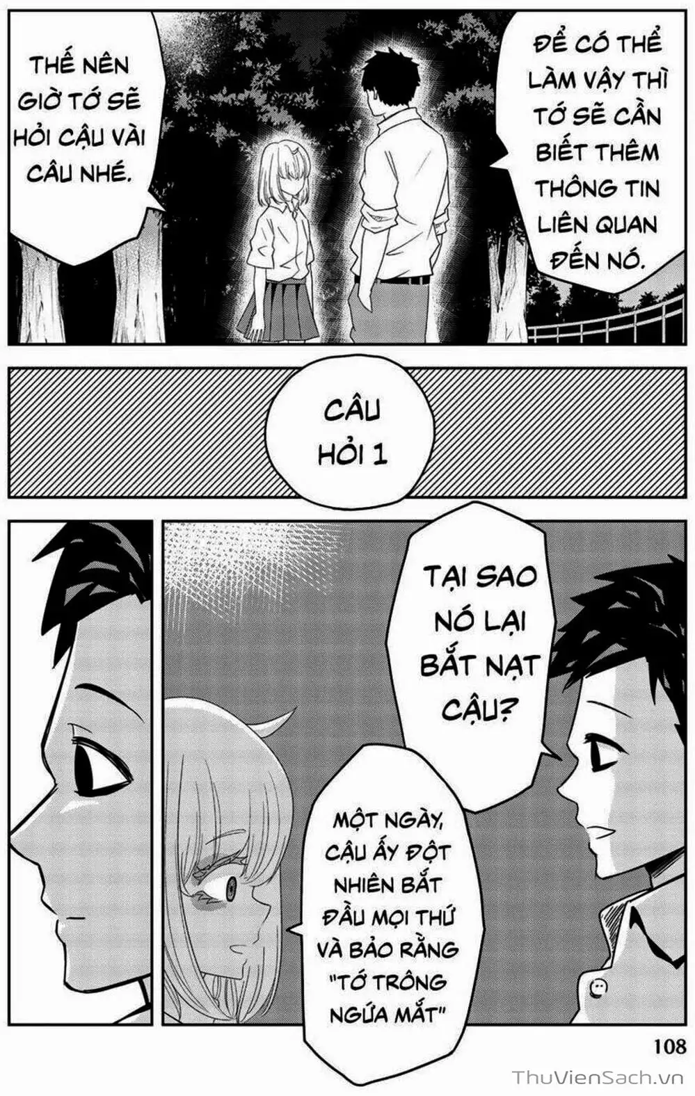 Truyện Tranh Không Chỉ Là Bắt Nạt - Ijimeru Yabai Yatsu trang 3