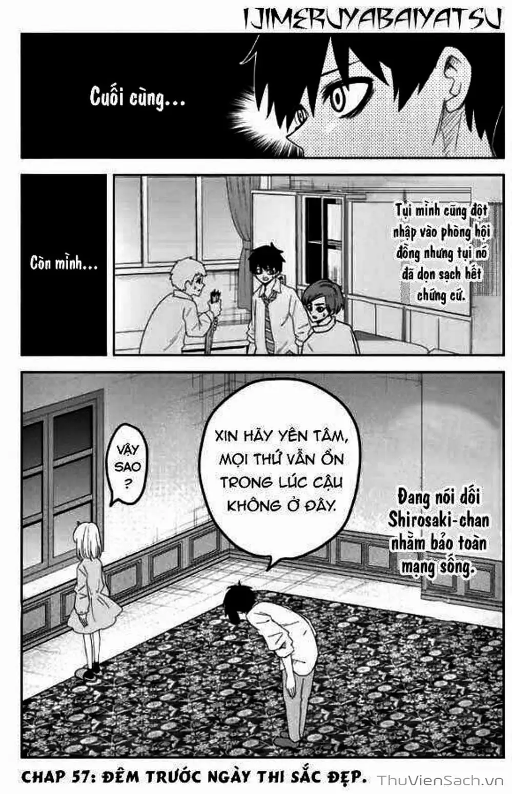 Truyện Tranh Không Chỉ Là Bắt Nạt - Ijimeru Yabai Yatsu trang 3